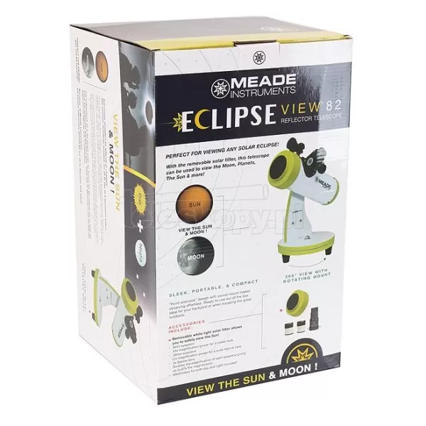 تلسکوپ دابسونی 82 میلیمتر رومیزی مید مدل Eclipseview