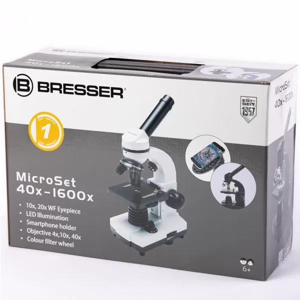 ميكروسكوپ تک‌چشمی برسر Microscopes 40X-1600X