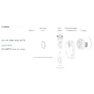 آداپتور اتصال QHY 183M مدل ALL-IN-ONE M42 KITS برای MPCC