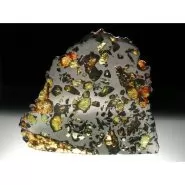 شهابسنگ کمیاب برش خورده Pallasite