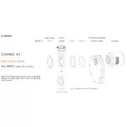 آداپتور اتصال QHY 163M/194M مدل COMBO A1