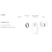 آداپتور اتصال QHY 163M/194M مدل COMBO A3