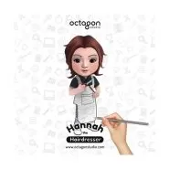 کتاب رنگ‌آمیزی چهاربعدی مشاغل اکتاگون