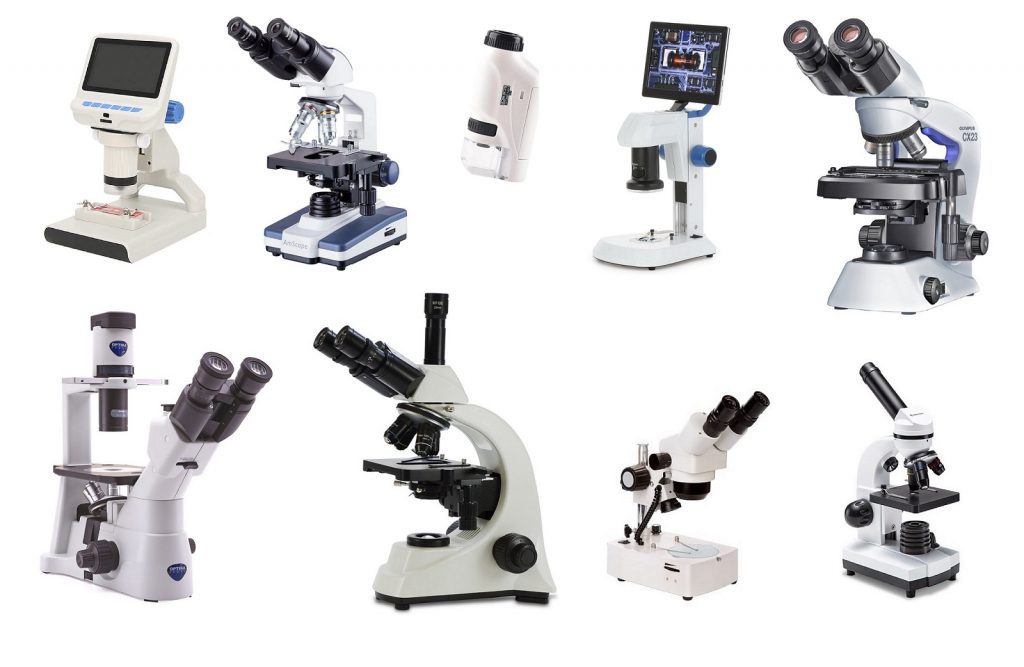 انواع میکروسکوپ 
 Microscopes