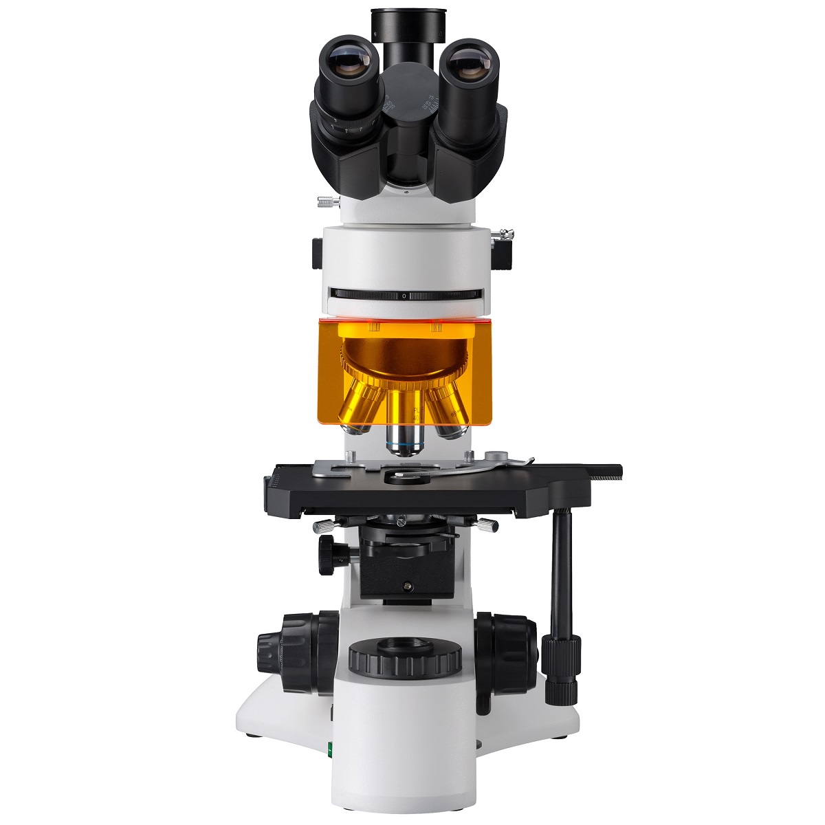میکروسکوپ سه چشمی آزمایشگاهی، تحقیقاتی با نور فلوروسنت مدل L-3201