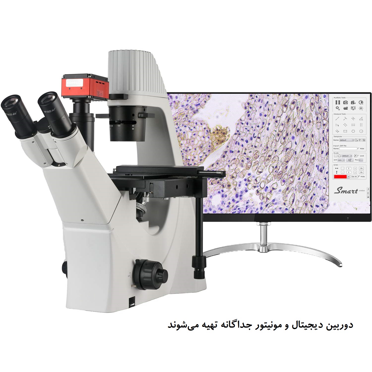 میکروسکوپ معکوس آزمایشگاهی، تحقیقاتی مدل XDY-2