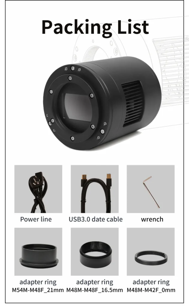 دوربین تصویربرداری نجومی ToupTek مدل SkyEye62AC